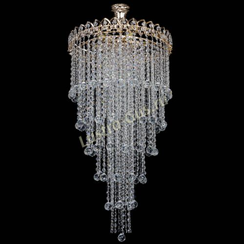 Люстра Октава длинная с подвесом в Химках Гусь Хрустальный