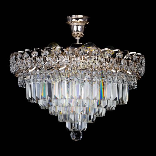 Люстра Октава Элегант с подвесом в Химках Гусь Хрустальный