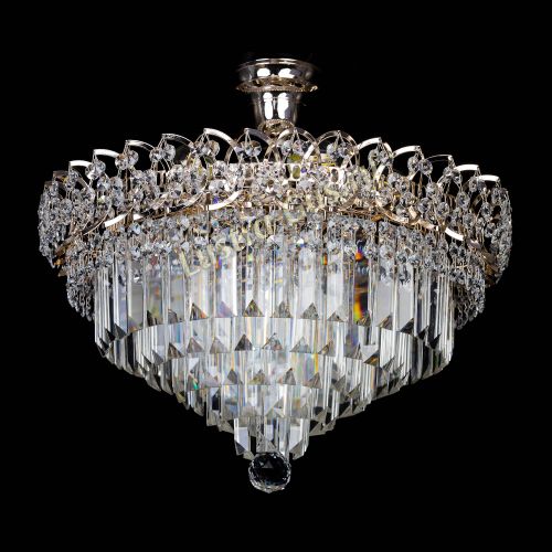 Люстра Октава Элегант с подвесом в Химках Гусь Хрустальный