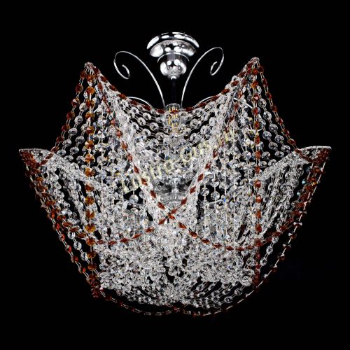 Люстра Орхидея №3 чайная в Химках Гусь Хрустальный