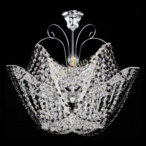 Люстра Орхидея №3 черная в Химках Гусь Хрустальный