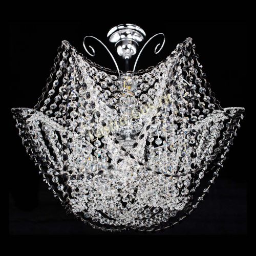 Люстра Орхидея №3 черная в Химках Гусь Хрустальный