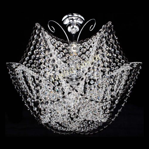 Люстра Орхидея №3 черная в Химках Гусь Хрустальный