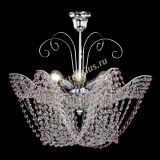 Люстра Орхидея №3 розовая в Химках