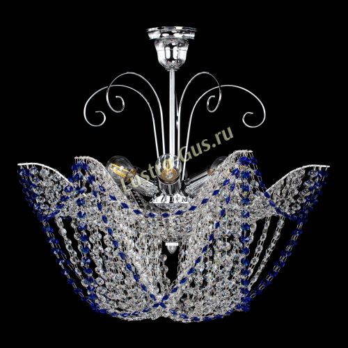 Люстра Орхидея №3 синяя в Химках Люстра Орхидея №3 синяя в Химках