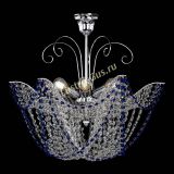 Люстра Орхидея №3 синяя в Химках Люстра Орхидея №3 синяя в Химках