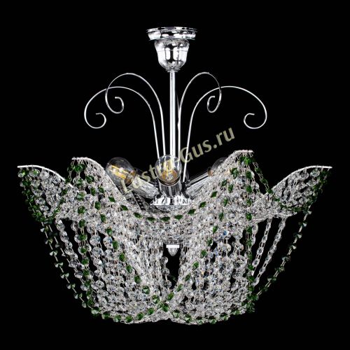 Люстра Орхидея №3 зеленая в Химках Люстра Орхидея №3 зеленая в Химках