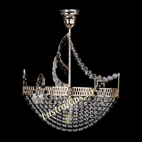 Люстра Парусник №1 черный в Химках Гусь Хрустальный