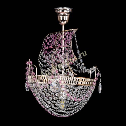 Люстра Парусник №1 розовый в Химках Люстра Парусник №1 розовый в Химках