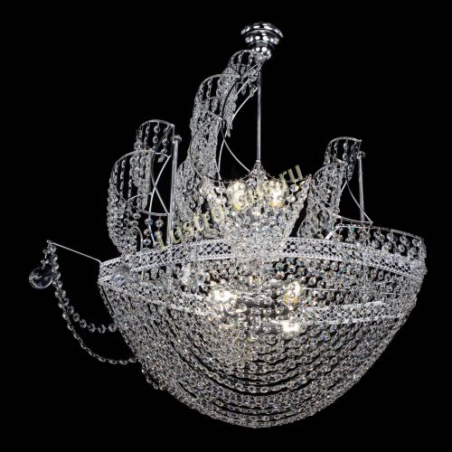 Люстра Парусник №8 Венеция в Химках Гусь Хрустальный