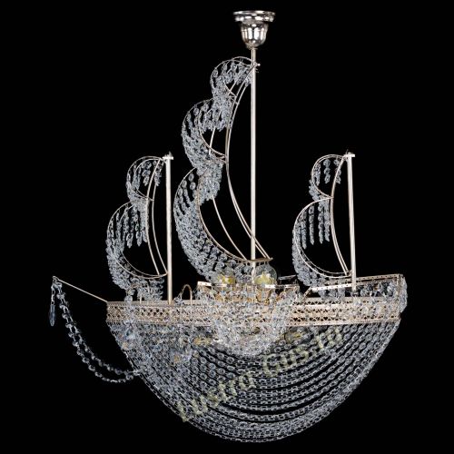 Люстра Парусник №8 Венеция в Химках Гусь Хрустальный