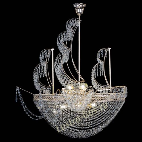Люстра Парусник №8 Венеция в Химках Гусь Хрустальный