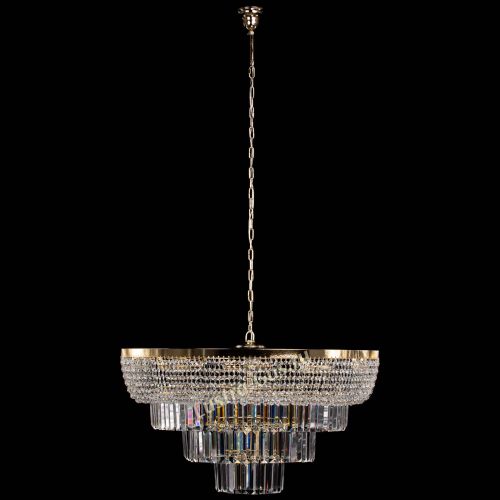 Люстра Сигма №10 с подвесом в Химках Гусь Хрустальный