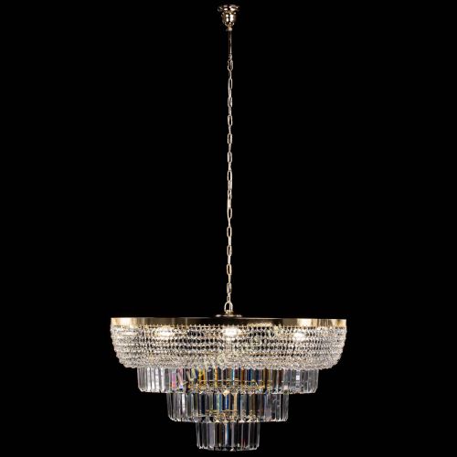Люстра Сигма №10 с подвесом в Химках Гусь Хрустальный