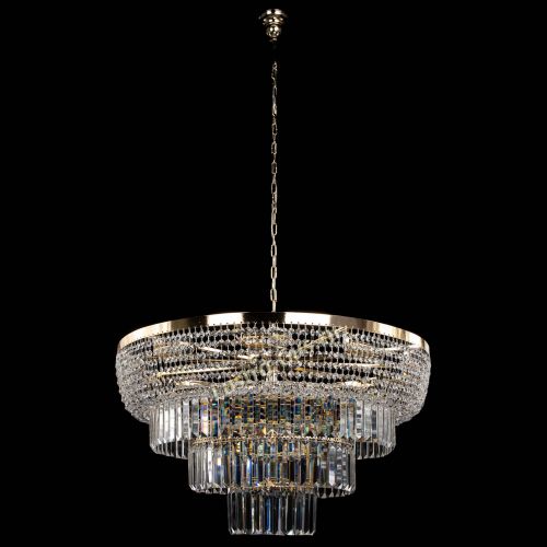 Люстра Сигма №10 с подвесом в Химках Гусь Хрустальный