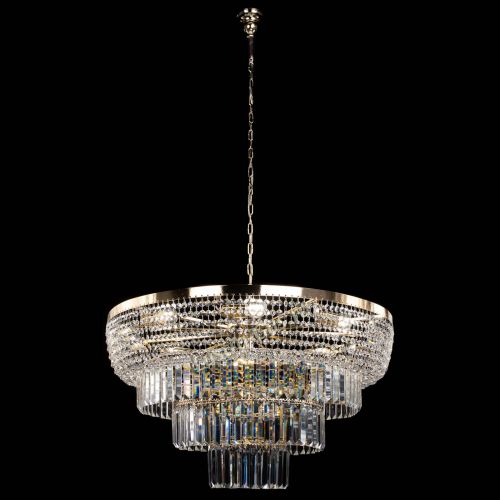 Люстра Сигма №10 с подвесом в Химках Гусь Хрустальный