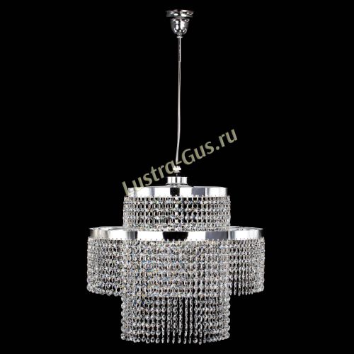 Люстра Сигма №3 3-х ярусная в Химках Гусь Хрустальный