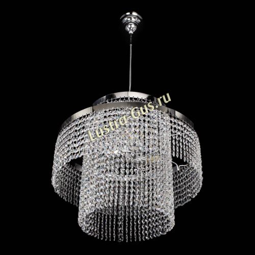 Люстра Сигма №3 3-х ярусная в Химках Гусь Хрустальный