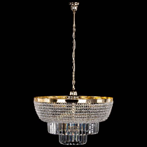 Люстра Сигма №6 с подвесом в Химках Гусь Хрустальный