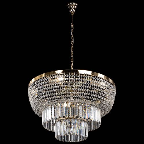 Люстра Сигма №6 с подвесом в Химках Гусь Хрустальный