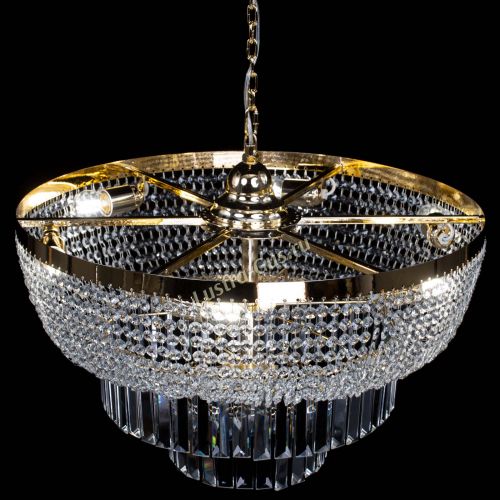 Люстра Сигма №6 с подвесом в Химках Гусь Хрустальный
