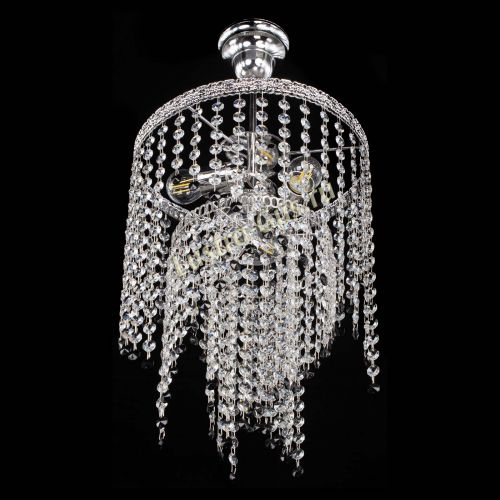 Люстра Токката Капель №3 черная в Химках Гусь Хрустальный