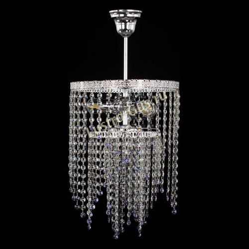 Люстра Токката Капель №3 фиолетовая в Химках Люстра Токката Капель №3 фиолетовая в Химках