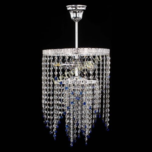 Люстра Токката Капель №3 синяя в Химках Люстра Токката Капель №3 синяя в Химках