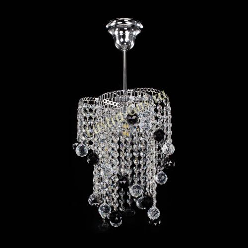 Люстра Вектор №4 черная в Химках Гусь Хрустальный