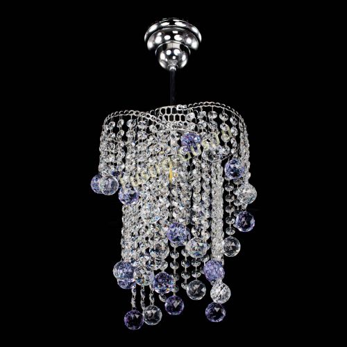 Люстра Вектор №4 фиолетовая в Химках Гусь Хрустальный