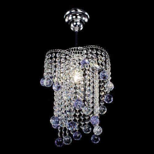 Люстра Вектор №4 фиолетовая в Химках Гусь Хрустальный