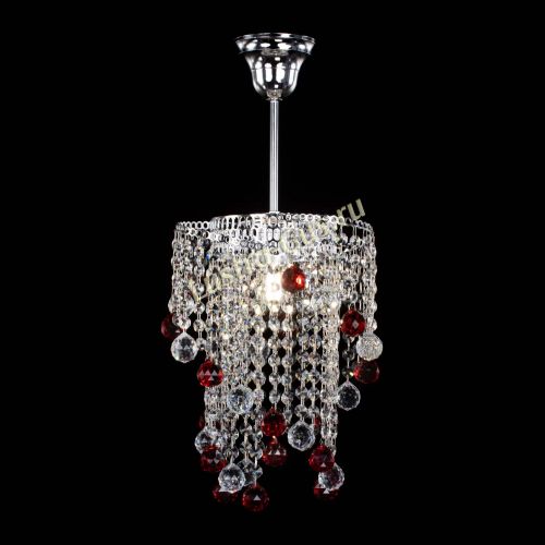 Люстра Вектор № 4 красная в Химках Гусь Хрустальный