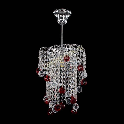 Люстра Вектор № 4 красная в Химках Гусь Хрустальный