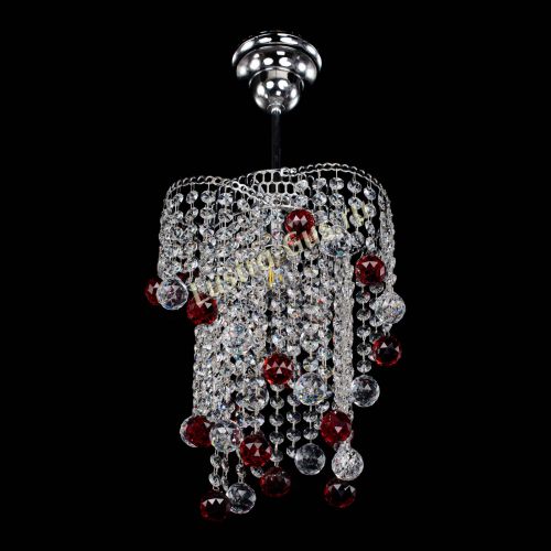 Люстра Вектор № 4 красная в Химках Гусь Хрустальный