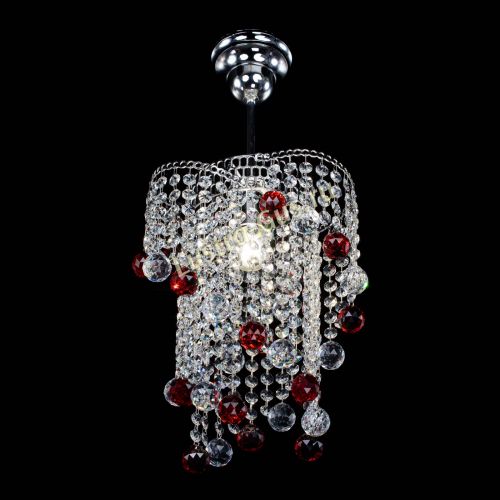 Люстра Вектор № 4 красная в Химках Гусь Хрустальный