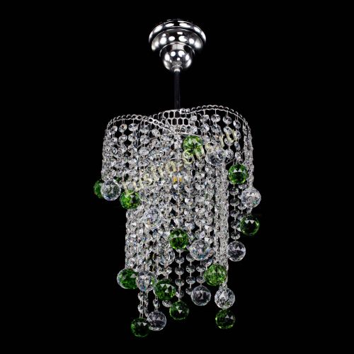 Люстра Вектор №4 зеленая в Химках Гусь Хрустальный