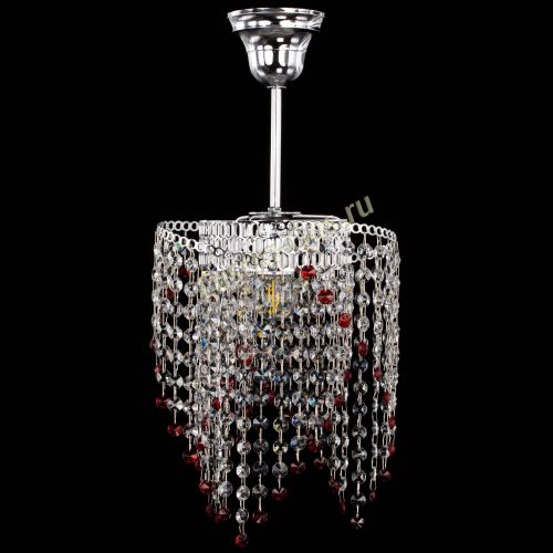 Люстра Вектор №5 красная в Химках Гусь Хрустальный