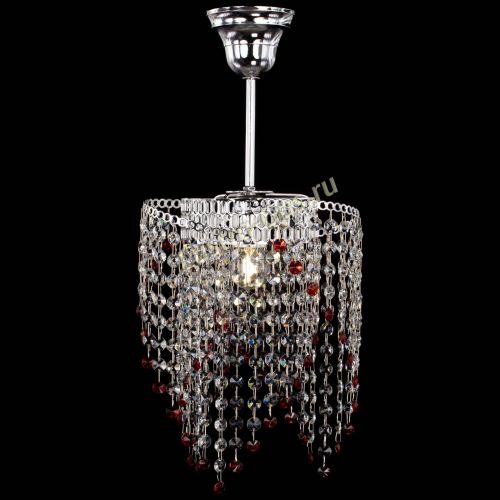 Люстра Вектор №5 красная в Химках Гусь Хрустальный