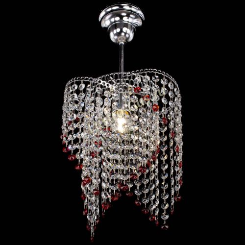 Люстра Вектор №5 красная в Химках Гусь Хрустальный