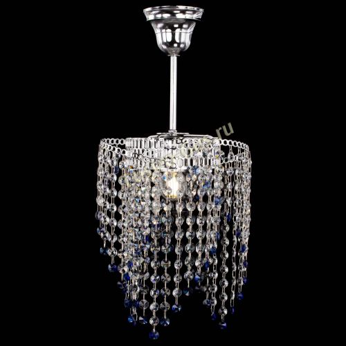 Люстра Вектор №5 синяя в Химках Гусь Хрустальный