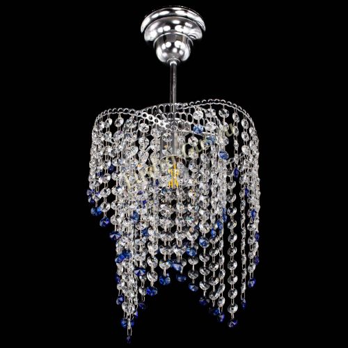 Люстра Вектор №5 синяя в Химках Гусь Хрустальный
