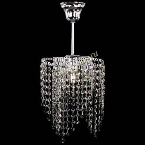 Люстра Вектор №5 зеленая в Химках Гусь Хрустальный