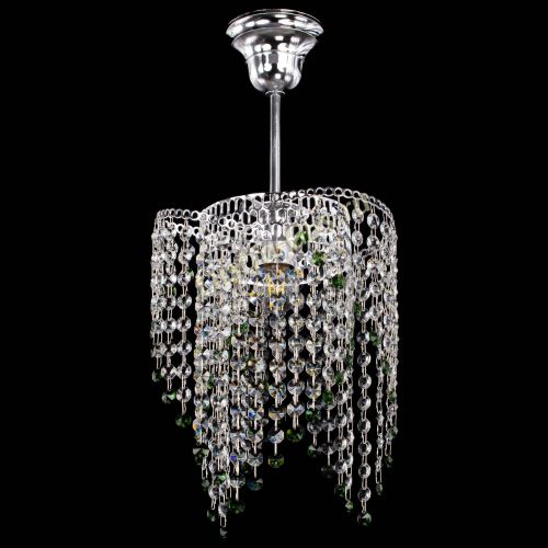 Люстра Вектор №5 зеленая в Химках Гусь Хрустальный