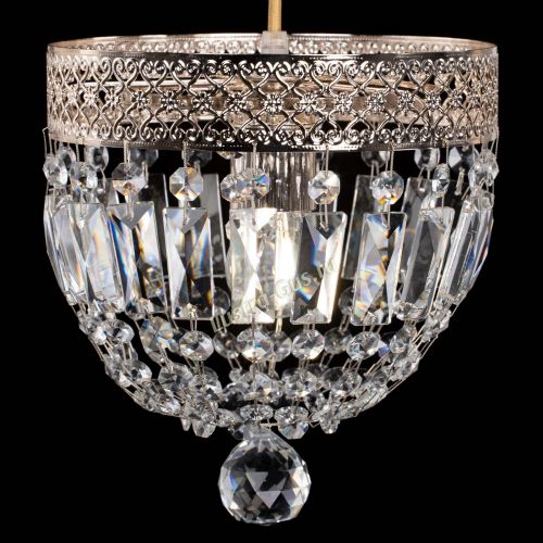 Люстра Венеция №1 купол на тросе в Химках Гусь Хрустальный