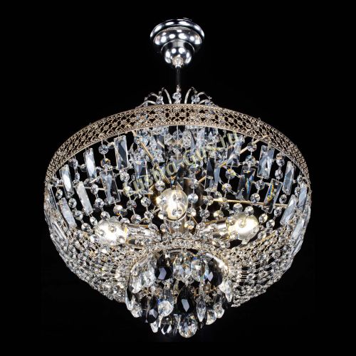 Люстра Венеция Астра №5 черная в Химках Гусь Хрустальный