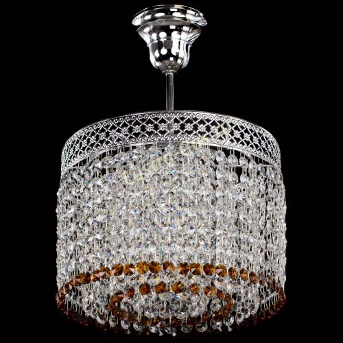 Люстра Венеция Капель №1 с подвесом Чайная в Химках Гусь Хрустальный