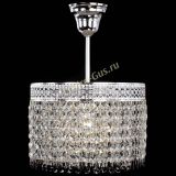 Люстра Венеция Капель №1 с подвесом Черная в Химках