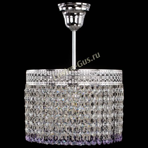 Люстра Венеция Капель №1 с подвесом Фиолетовая в Химках Люстра Венеция Капель №1 с подвесом Фиолетовая в Химках