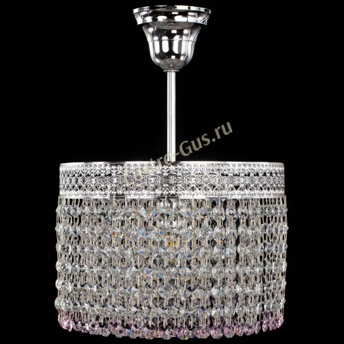 Люстра Венеция Капель №1 с подвесом Розовая в Химках Люстра Венеция Капель №1 с подвесом Розовая в Химках