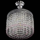 Люстра Венеция Капель №1 с подвесом Розовая в Химках Люстра Венеция Капель №1 с подвесом Розовая в Химках